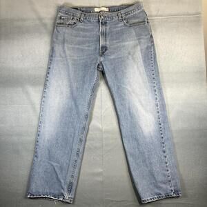 Vintage Levis 559 Jeans Mens 40x32 Blue Light Wash Relaxed Straight Denim Y2K